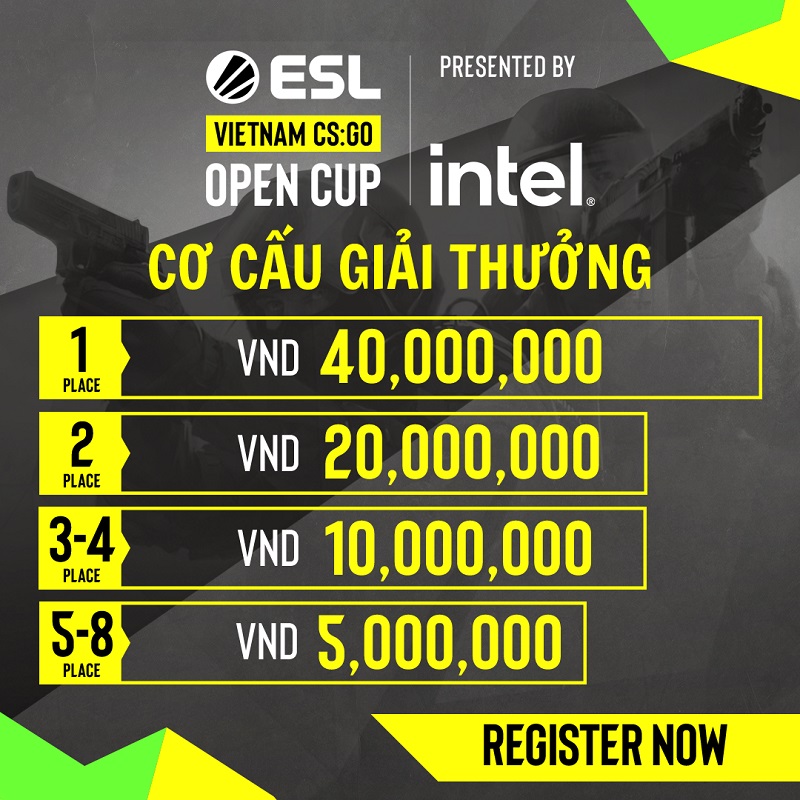 ESL cùng Intel khởi động giải đấu CS:GO Open Cup, mở đường đến IEM